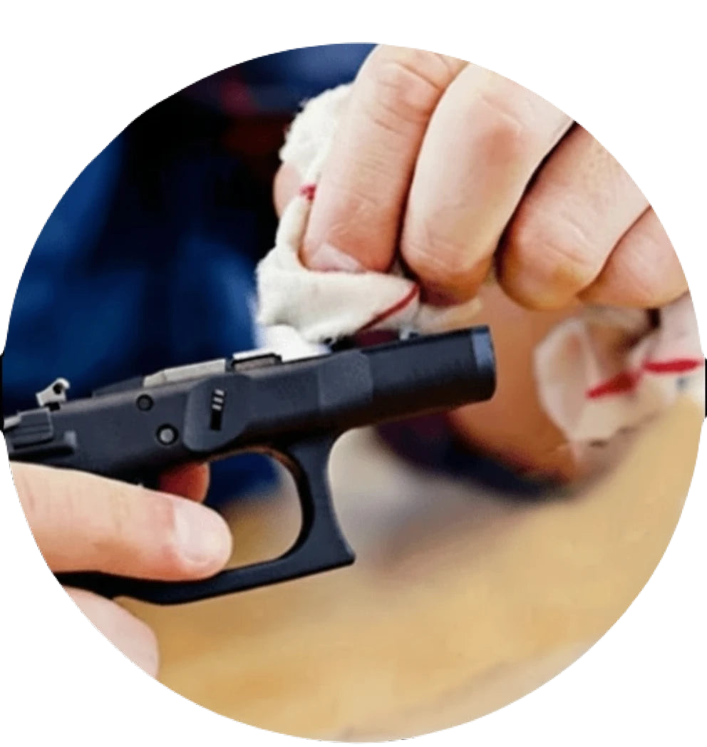 גליל פלאנלית לניקוי הנשק